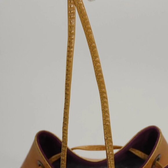 LOUIS VUITTON Epi Petit Noe Shoulder Bag Yellow - Picture 9 of 15